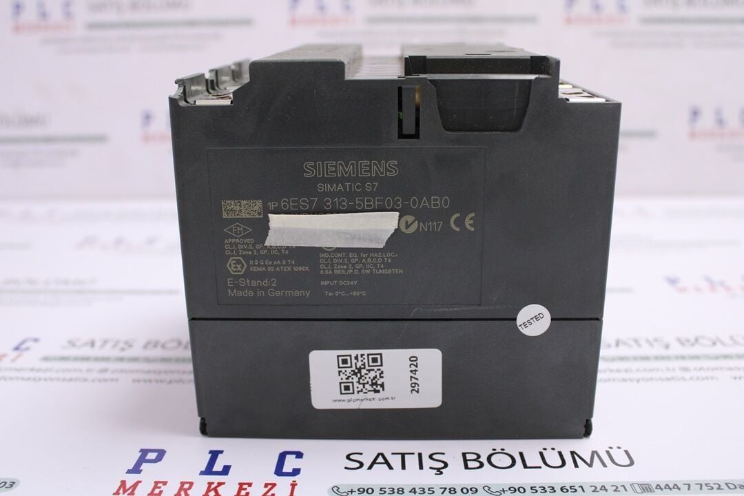 6ES7313-5BF03-0AB0, 6ES7 313-5BF03-0AB0, SIMATIC S7-300, CPU 313C, 24 DI/16 DO