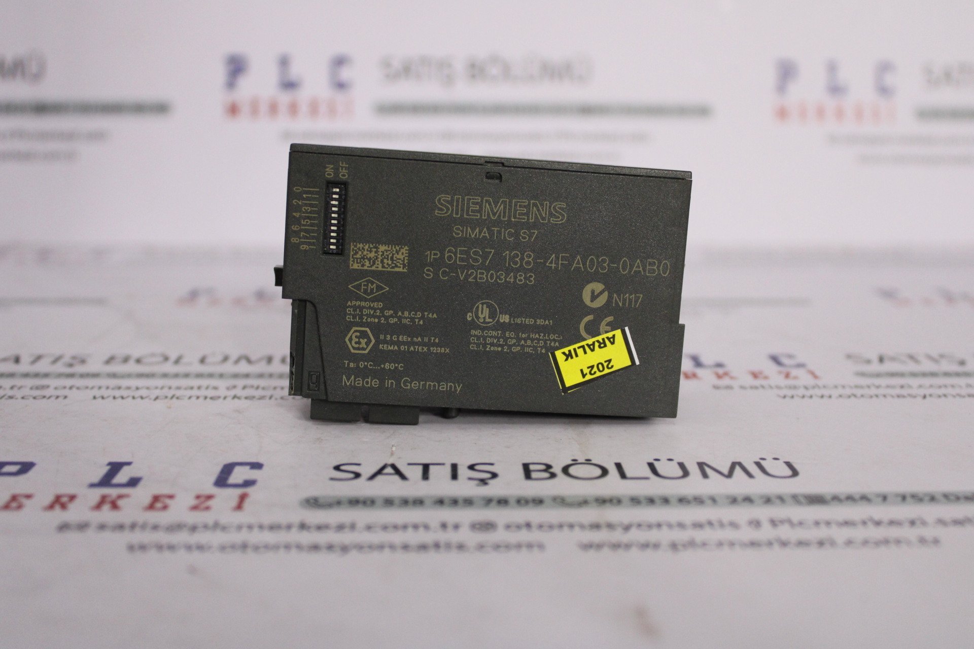 6ES7138-4FA03-0AB0, 6ES7 138-4FA03-0AB0 SIMATIC ET200S  4/8 F-DI PROFISAFE, 24V DC 2.EL