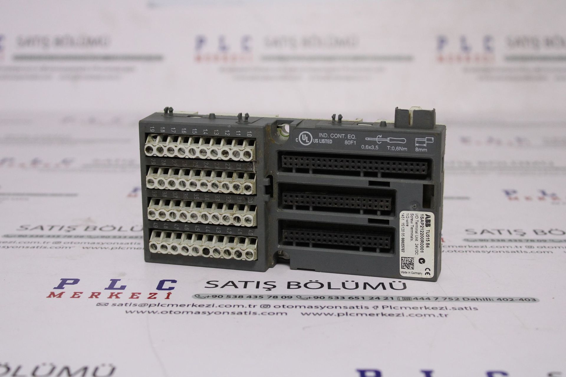 1SAP212200R0001 TU515 S500 I/O TERMINAL UNIT FOR A