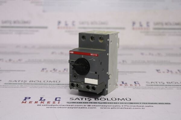 1SAM250000R1009 MS116-6.3 ABB MOTOR KORUMA ŞALTERİ