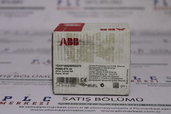 1SAP140200R0270 PM582-ETH AC500 PROG.LOGIC CONTROL ABB