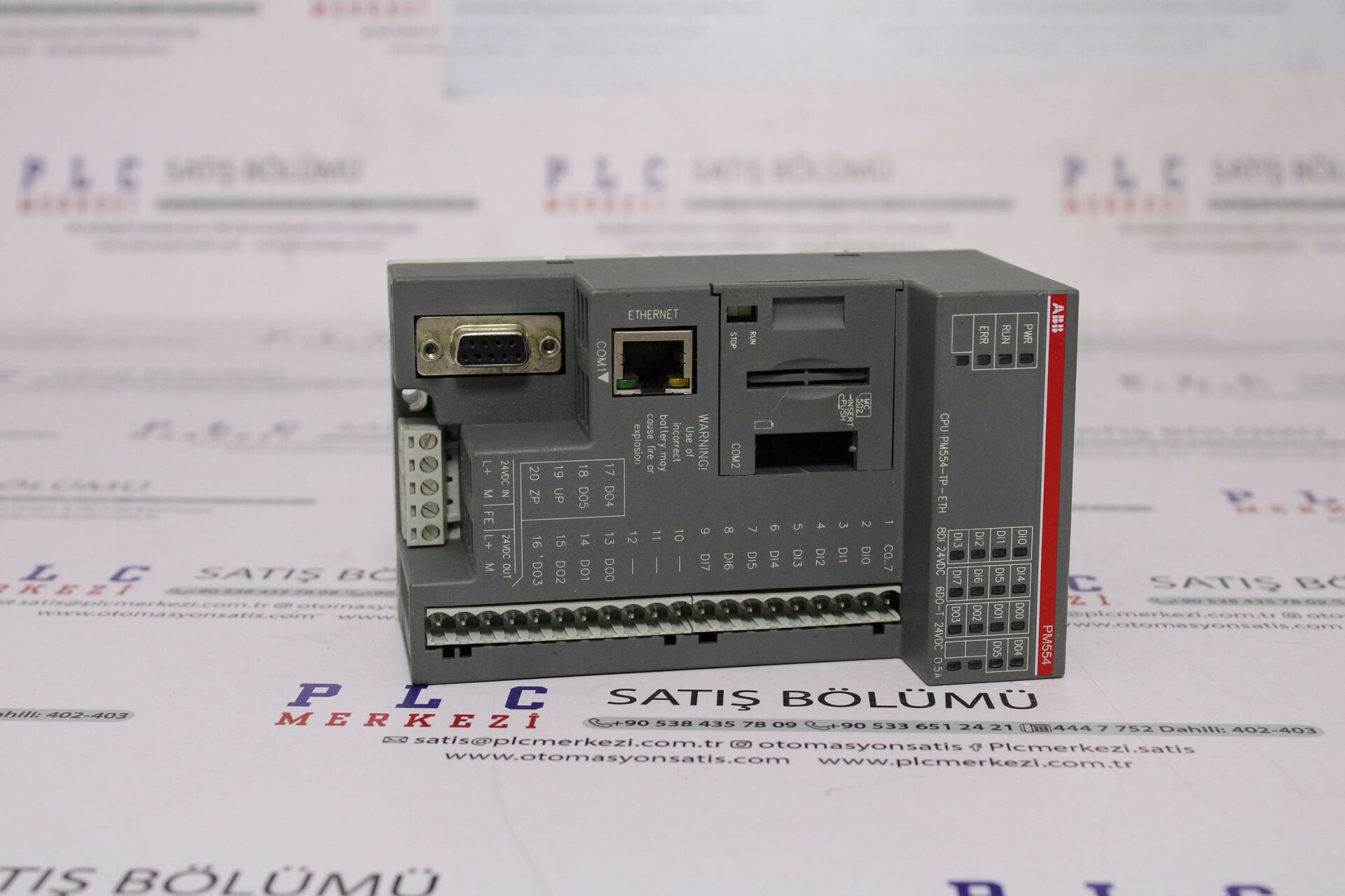 1SAP120600R0071 PM554-TP-ETH AC500 PROG.LOGIC CONT