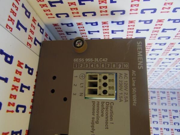 6ES5955-3LC42-04 PLC SIMATIC S5 CONROL UNIT SIEMENS