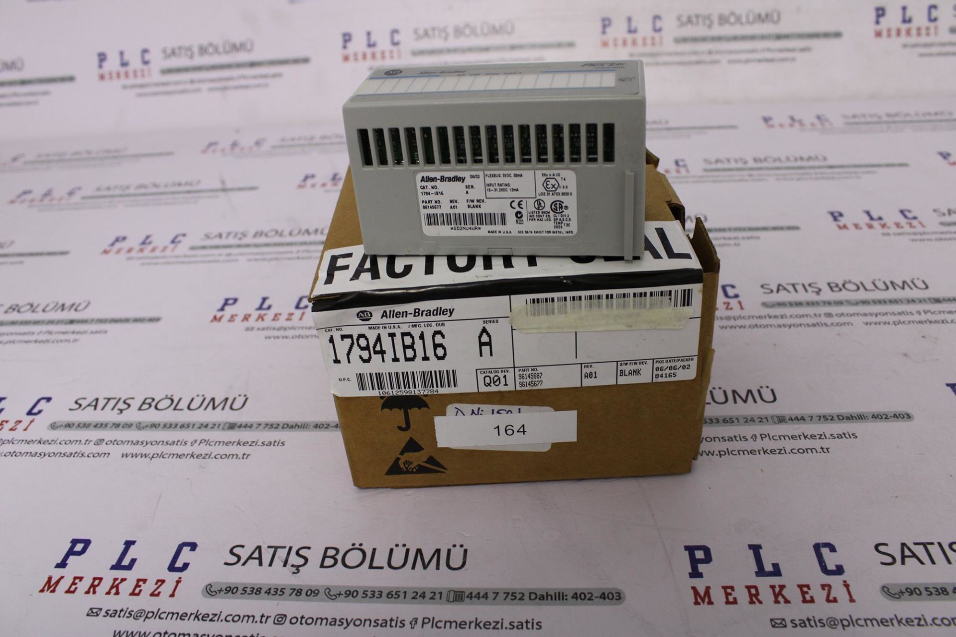 1794-IB16 24VDC SINK INPUT MODULE ALLEN-BRADLEY