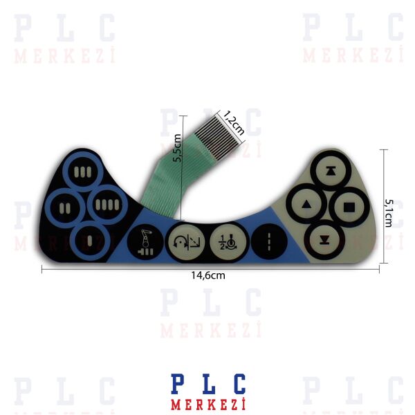 ABB DSQC679 TEACH PENDANT MEMBRAN