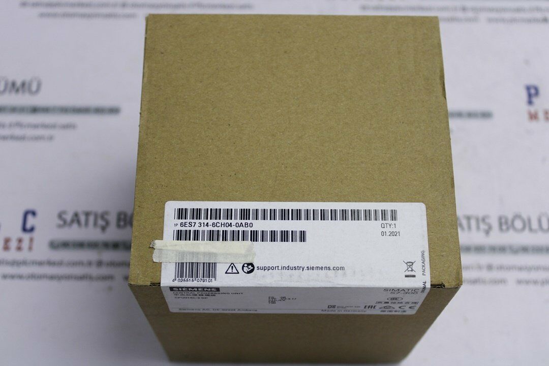 6ES7314-6CH04-0AB0, 6ES7 314-6CH04-0AB0SIMATIC S7-300, CPU 314C-2 DP  ÜRT.GARANTİLİ