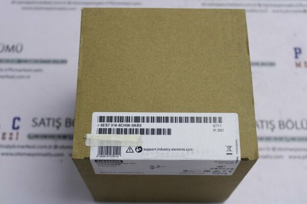 6ES7314-6CH04-0AB0, 6ES7 314-6CH04-0AB0SIMATIC S7-300, CPU 314C-2 DP  ÜRT.GARANTİLİ