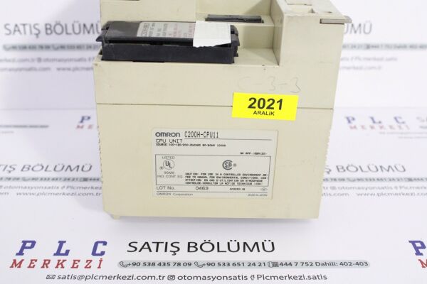C200H-CPU11 OMRON ASCII MODULE 2.EL