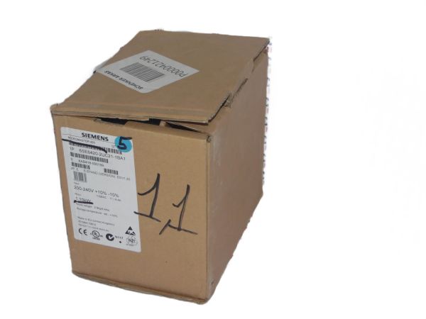 6SE6420-2UC21-1BA1 MICROMASTER 420 YENİ KUTU AÇIK