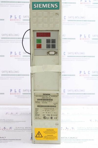 6SE7021-0TA61-Z SIMOVERT MASTERDRIVES VECTOR CONTROL INVERTER COMPACT UNIT