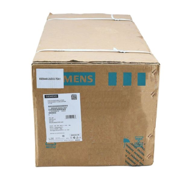 6SE6440-2UD33-7EA1 MICROMASTER 440 WITHOUT FILTER 380-480 V 3 AC YENİ KUTU AÇIK