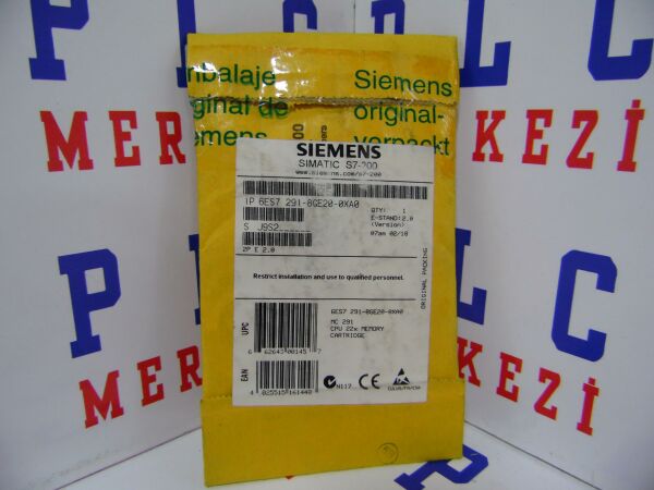 6ES7291-8GE20-0XA0 SIMATIC S7, MEMORY MODULE YENİ