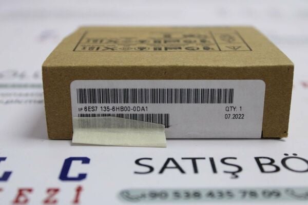 6ES7135-6HB00-0DA1, 6ES7 135-6HB00-0DA1 SIMATIC ET 200SP, ANALOG OUTPUT MODULE, 2 AO ÜRT GARANTİLİ