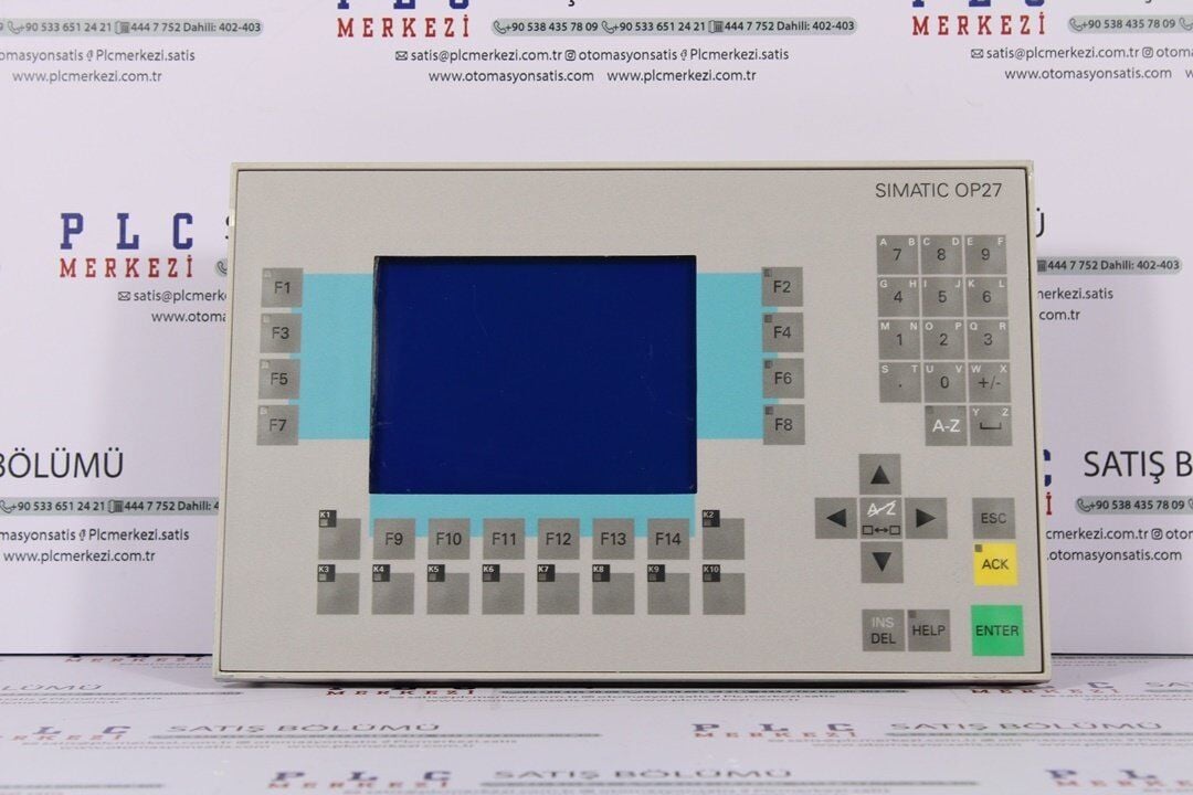 6AV3627-1JK00-0AX0 OP27 OPERATOR PANEL  2.EL