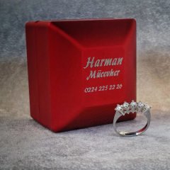 0.51 Karat Pırlanta Beştaş Yüzük