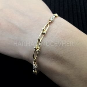 Altın Chain Bileklik