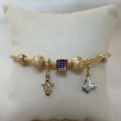 Altın Charm Bileklik
