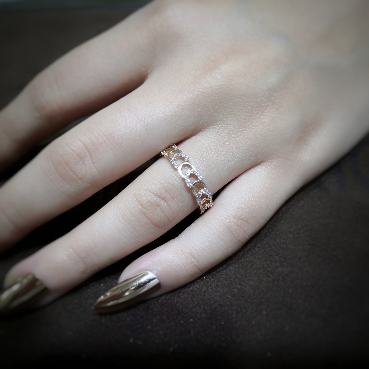 Rosegold Tasarım Yüzük
