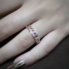 Rosegold Tasarım Yüzük