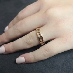 Rosegold Çark Yüzük