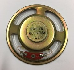 57mm ŞEFFAF HOPARLÖR , 8 Ohm 0.5W , Kapalı Mıknatıs ( 2 ADETLİK PAKET )
