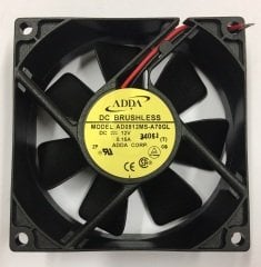 8 x 8 cm 12V FAN , ADDA , 25mm , 0.15A