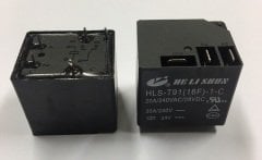 24 VOLT 30 AMPER RÖLE , ÜSTTEN SOKET GİRİŞLİ