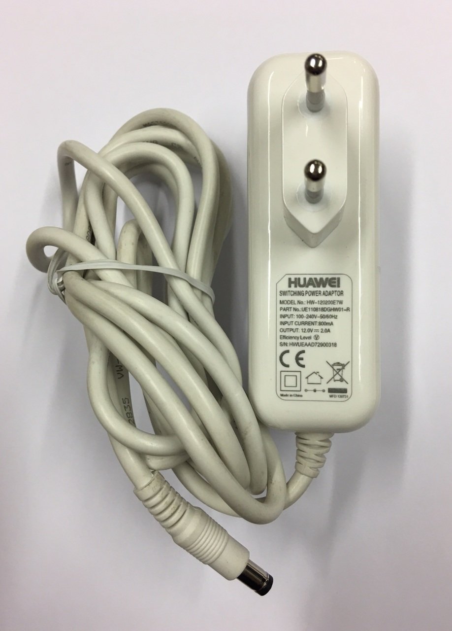 12V 2A AC/DC ADAPTÖR , PRİZ MODELİ , Ucu: 2.5mm (BEYAZ)