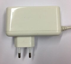 12V 2A AC/DC ADAPTÖR , PRİZ MODELİ , Ucu: 2.5mm (BEYAZ)