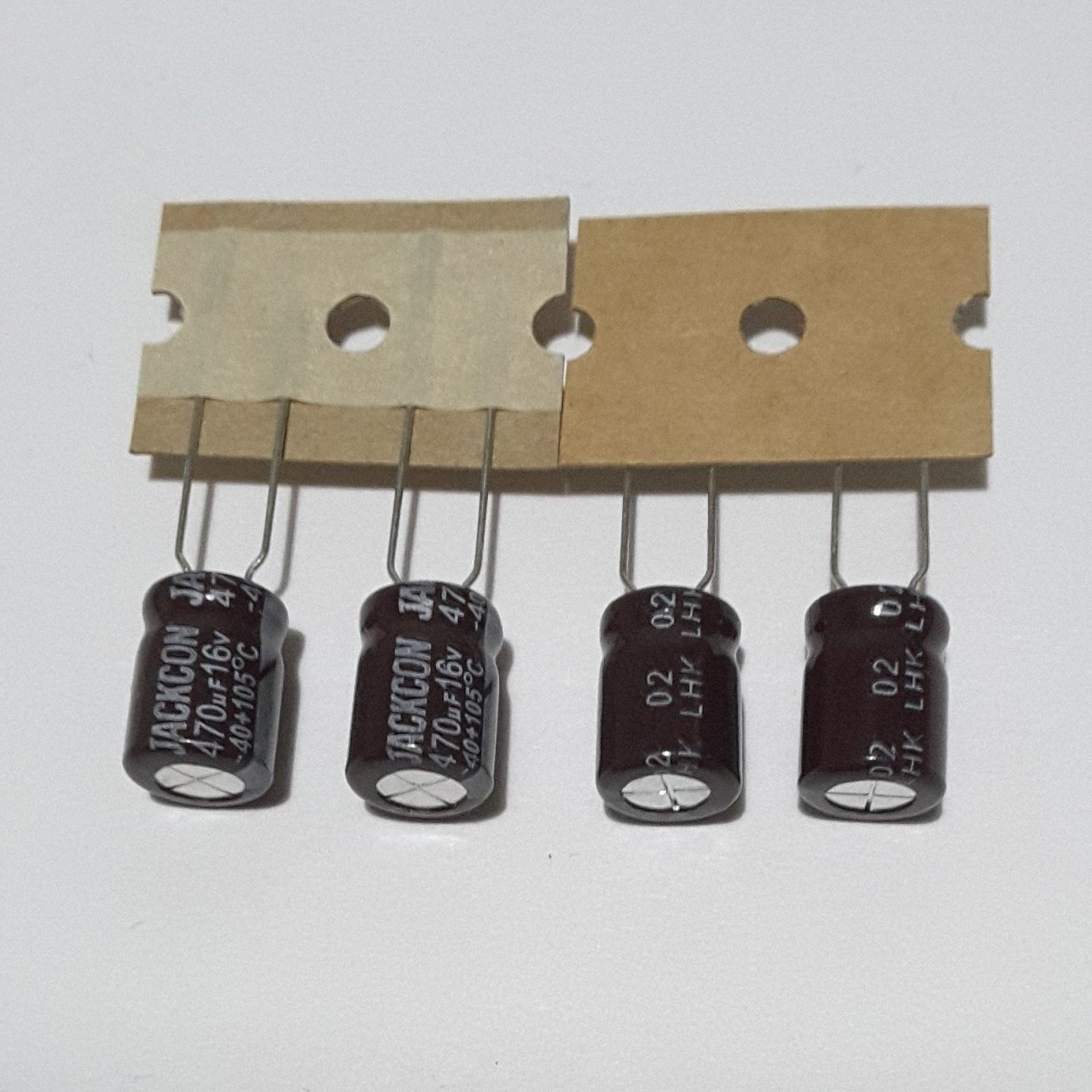 470uF 16V Elektrolitik Kondansatör 8*11 , Şerit , 105C --- ( 25 ADETLİK PAKET )