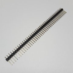 1x40 Pin Header - Erkek 180° 12mm ( 10 Adetlik Paket )