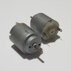 3 VOLT - 6 VOLT YUVARLAK MOTOR - KÜÇÜK BOY