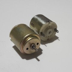3 VOLT - 6 VOLT YUVARLAK MOTOR - ORTA BOY