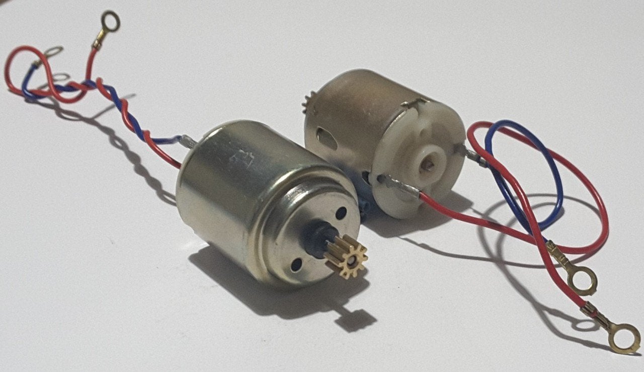 3 VOLT YUVARLAK MOTOR - KABLOLU