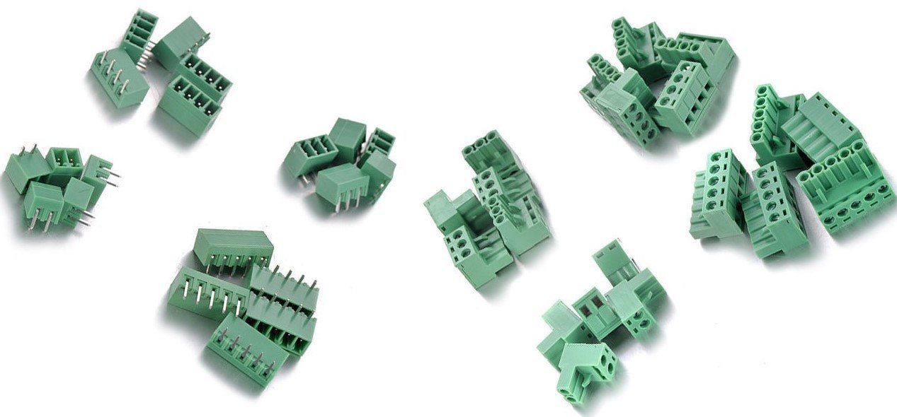 GEÇMELİ KLEMENS 6 PİN 180° - TAKIM 5.08mm ( DİŞİ + ERKEK ) - ( 10 ADETLİK PAKET )