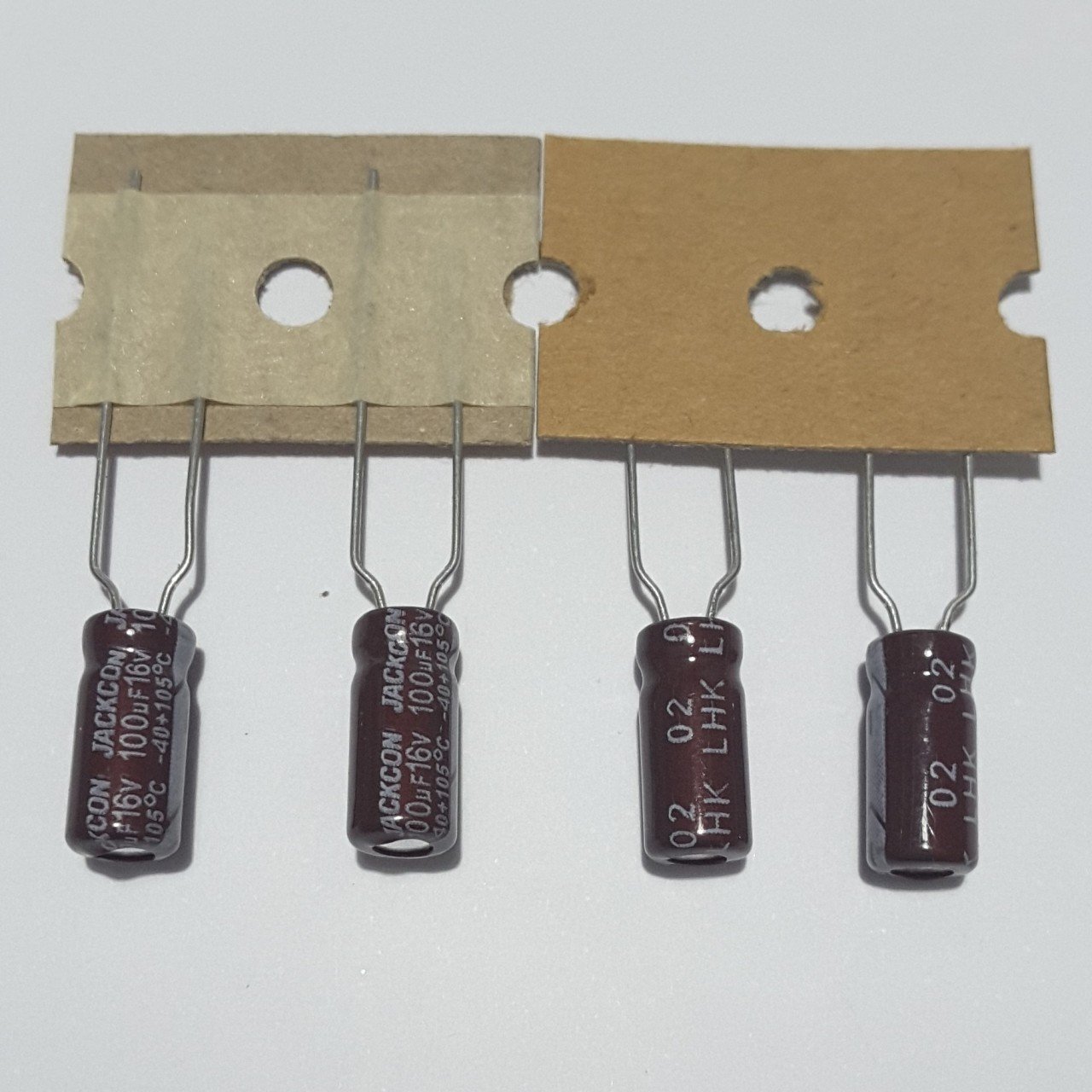 100uF 16V Elektrolitik Kondansatör 5*11 , Şerit , 105C --- ( 25 ADETLİK PAKET )