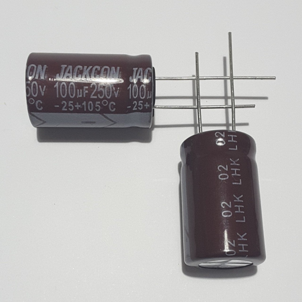 100uF 250V Elektrolitik Kondansatör 16*26 , Dökme , 105C - ( 2 ADETLİK PAKET )