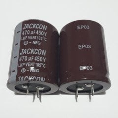 470uF 450V Elektrolitik Kondansatör 35*45 , SNAP , 105C