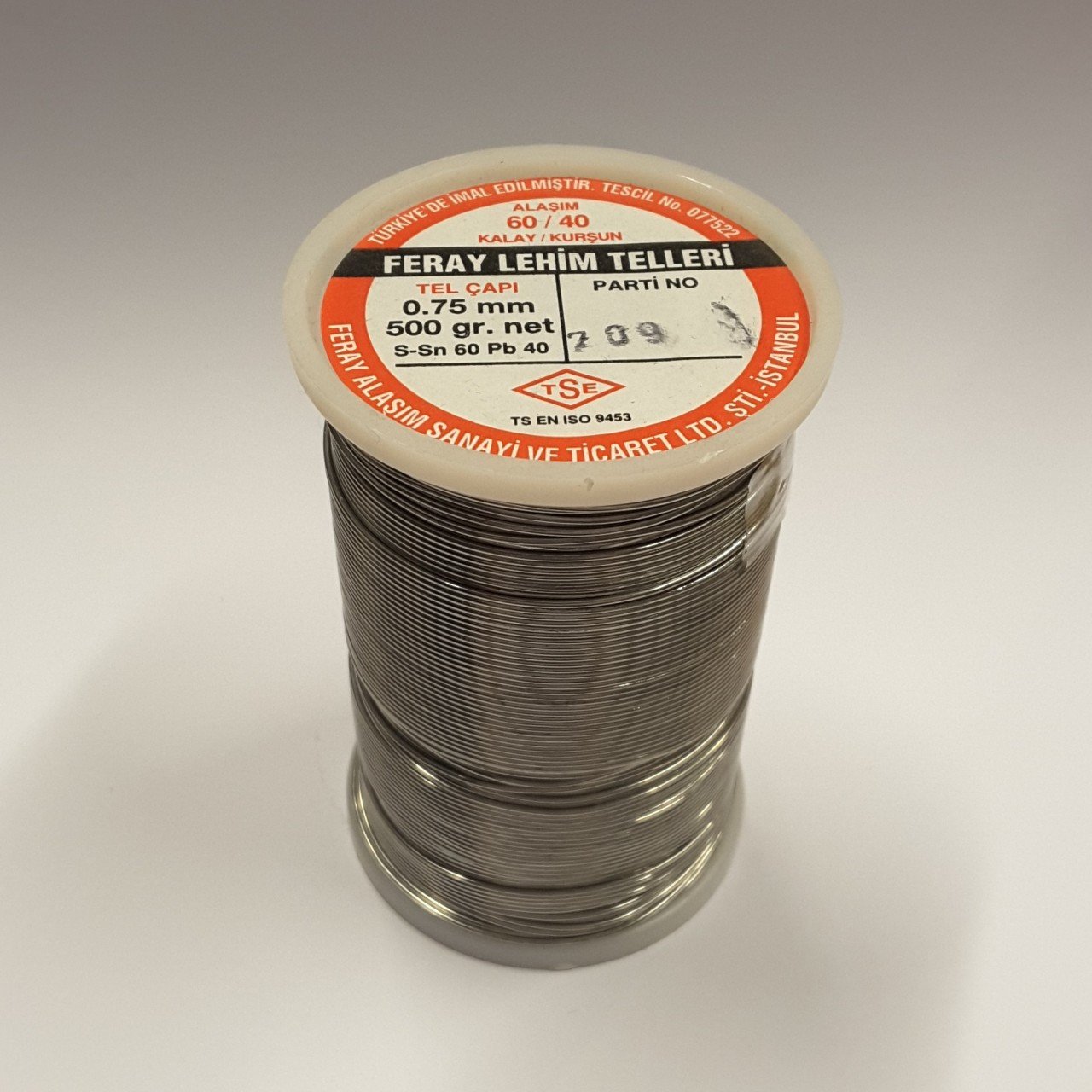 LEHİM TELİ  0.75mm , 500 gr.