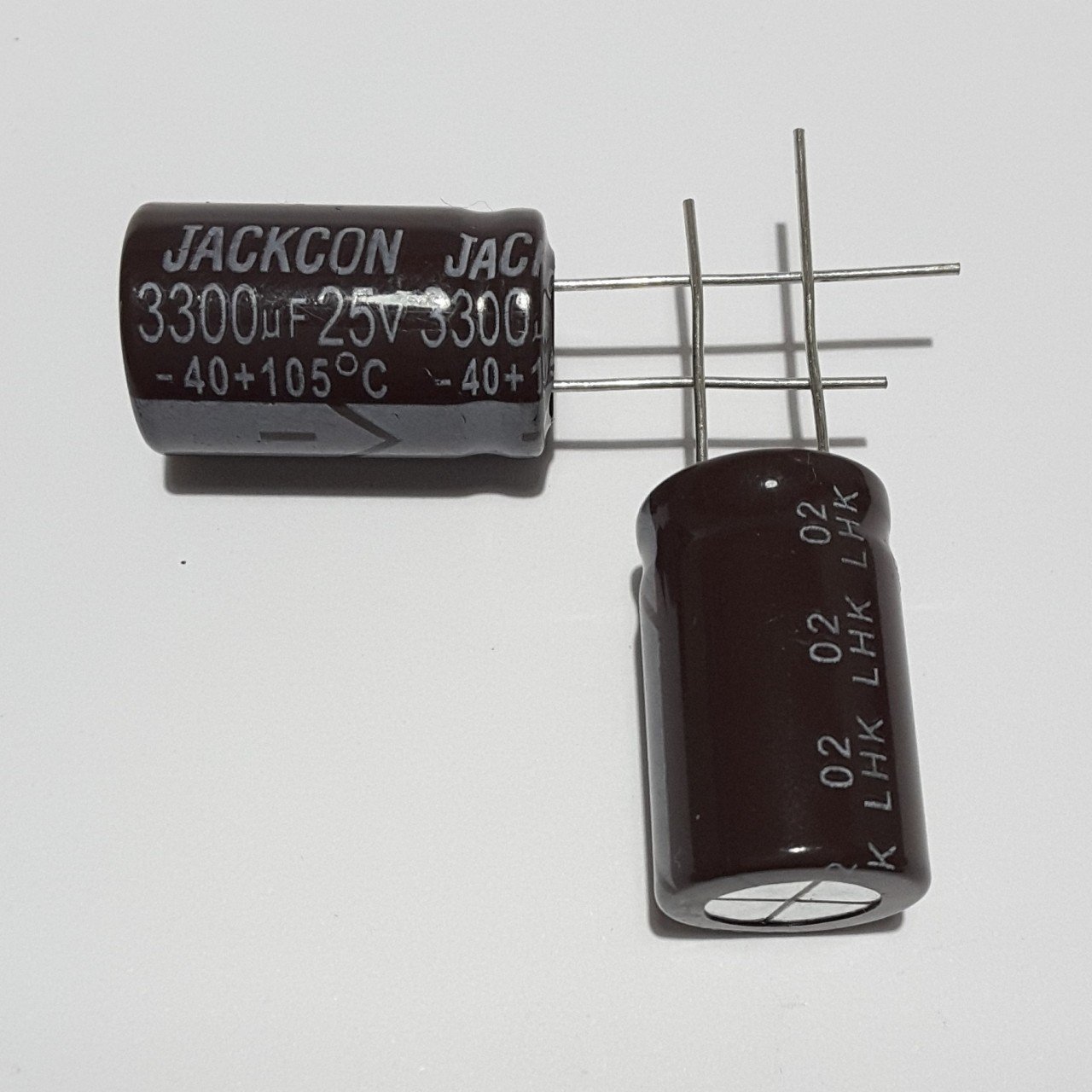 3300uF 25V Elektrolitik Kondansatör 16*26 , Dökme , 105C - ( 2 ADETLİK PAKET )