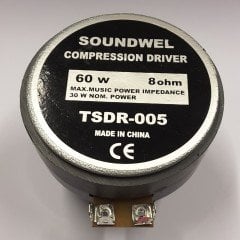 TSDR-005 , 8 OHM 60 WATT COMPRESSION DRIVER