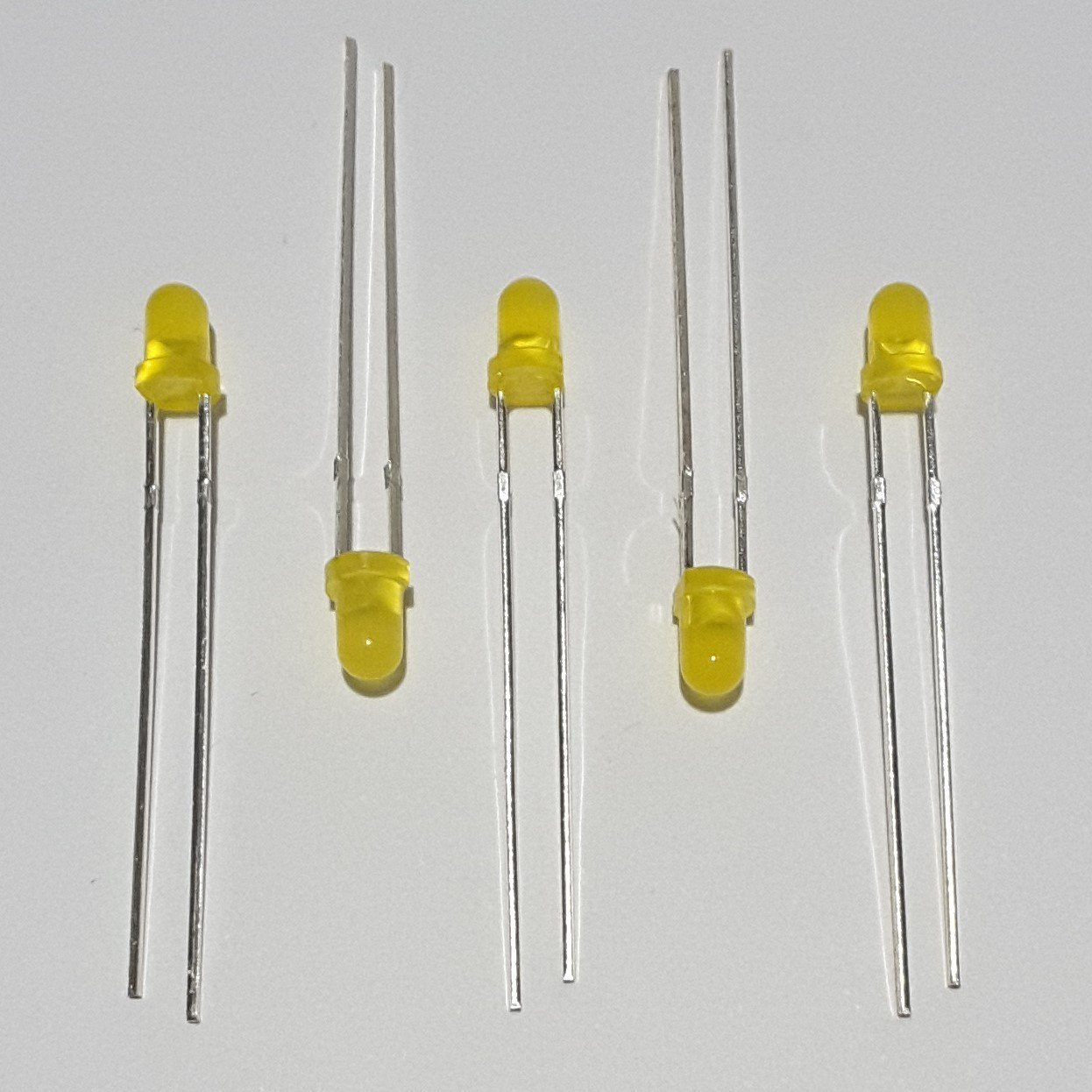 3mm DIFFUSED LED - SARI ( 50 ADETLİK PAKET )