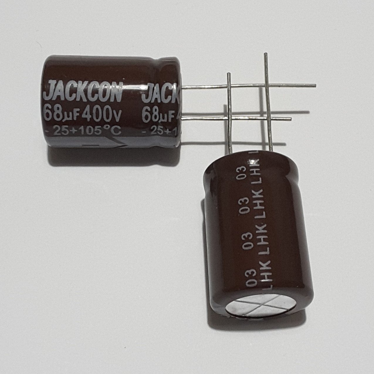 68uF 400V Elektrolitik Kondansatör 18*26 , Dökme , 105C ( 2 ADETLİK PAKET )