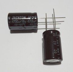 4700uF 16V Elektrolitik Kondansatör 13*26 , Dökme , 105C ( 5 ADETLİK PAKET )