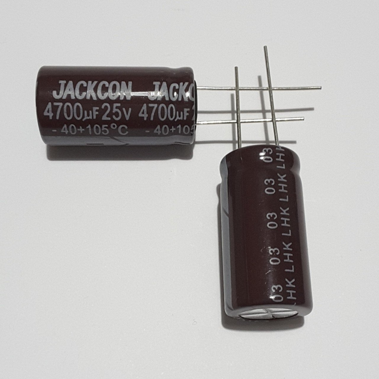 4700uF 25V Elektrolitik Kondansatör 16*31 , Dökme , 105C ( 2 ADETLİK PAKET )