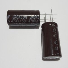 4700uF 50V Elektrolitik Kondansatör 22*42 , Dökme , 105C ( 2 ADETLİK PAKET )