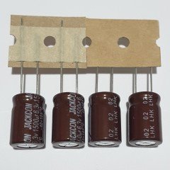 1500uF 6.3V Elektrolitik Kondansatör 10*15 , Şerit , 105C ( 10 ADETLİK PAKET )