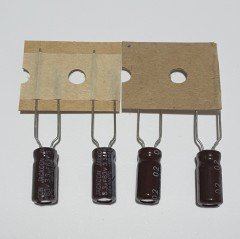 3.3uF 63V Elektrolitik Kondansatör 5*11 , Şerit , 105C ----- ( 25 ADETLİK PAKET )