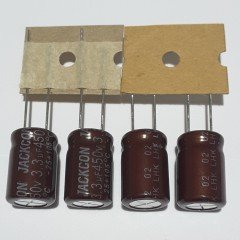 3.3uF 450V Elektrolitik Kondansatör 10*15 , Şerit , 105C - ( 10 ADETLİK PAKET )