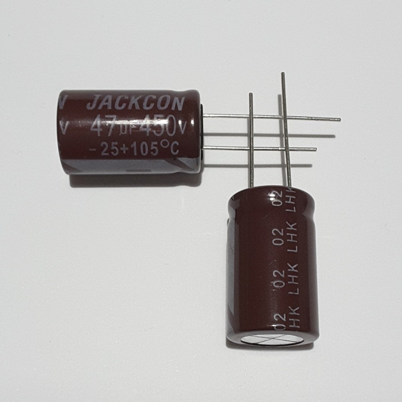 47uF 450V Elektrolitik Kondansatör 16*26 , Dökme , 105C ( 2 ADETLİK PAKET )